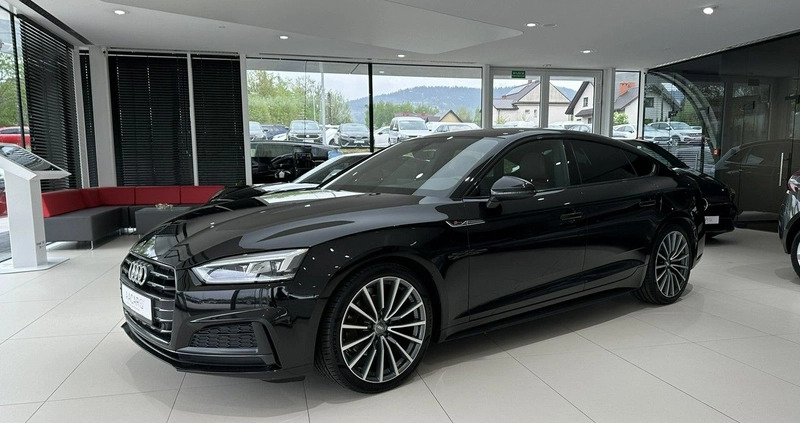 Audi A5 cena 126900 przebieg: 126662, rok produkcji 2018 z Dobczyce małe 781